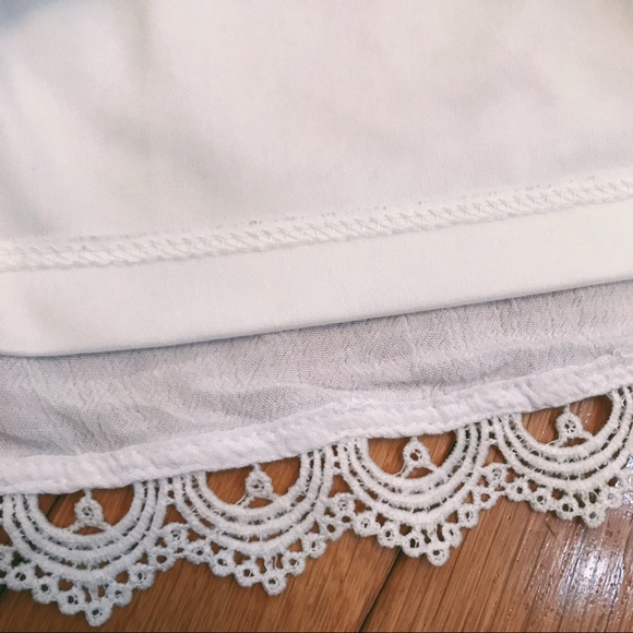 White Lace Shorts - Picture 4 of 6